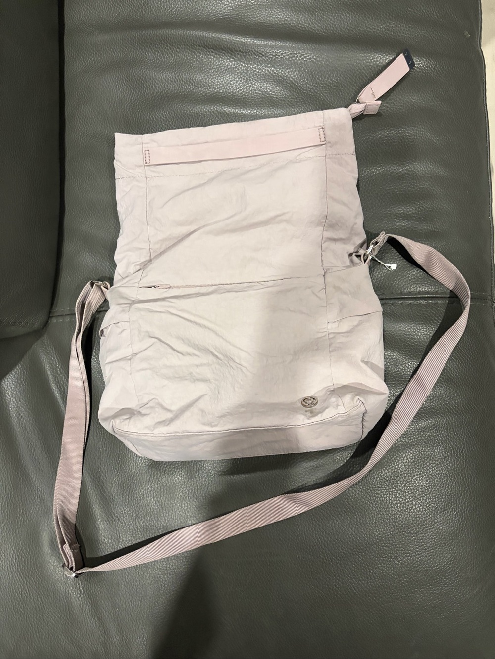 Lululemon Light Pink Rose Crossbody Shoulder Bag - Women